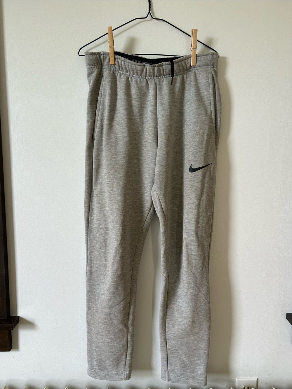 Nike Men’s Grey Dri-FIT Jogger Pants